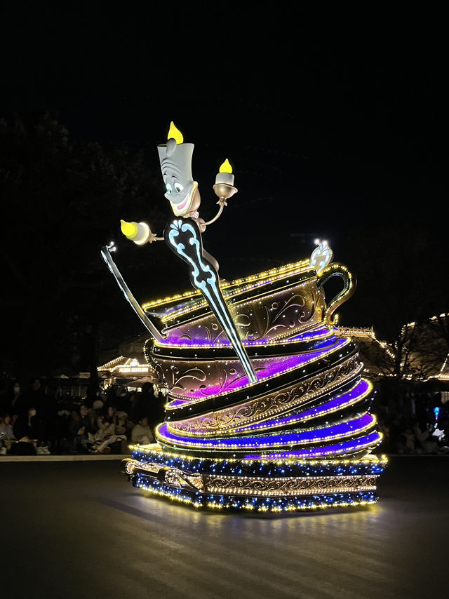 【ディズニー】ディズニーランドのナイトパレード！
