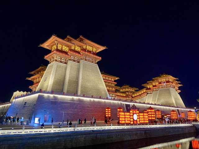 ✨ 🏯夜色中璀璨奪目的「洛陽應天門」✨