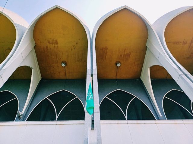 泰國曼谷湄南河畔著名歷史古跡清真寺建築景點：Al-Kubror Mosque，阿拉伯文化藝術風格建築，適合打卡拍照📸
