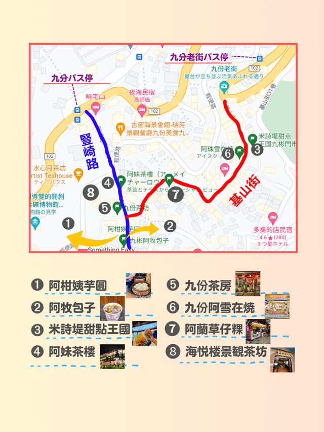 【台湾 】台湾で1番有名な観光地“九份”で立ち寄りたいお店を紹介！
