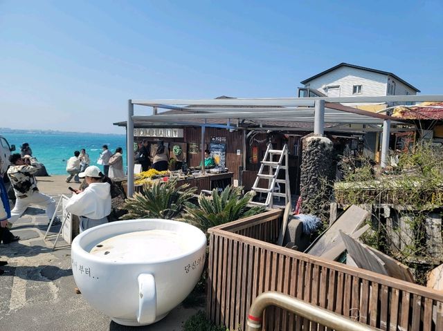 🌊 제주 감성 바다 산책 – 애월 한담공원