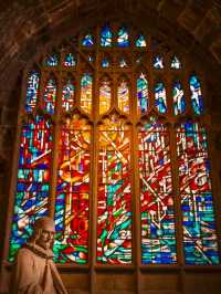 Manchester’s Cathedral Glow: Light, Arches & Peace Inside