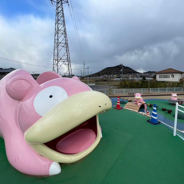 🇯🇵【香川県】ヤドン公園！こんなところにポケモン！(^^)