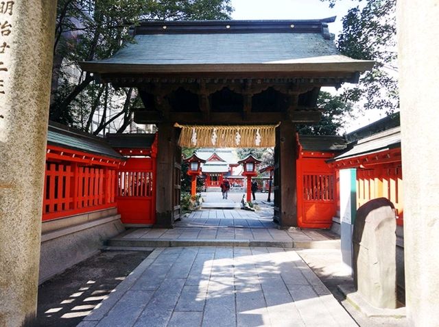 [🇯🇵福岡] 天神の静かな癒しスポット「水鏡天満宮」へ