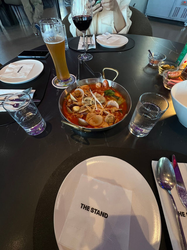 🎀🐠하조대 분위기 브런치 맛집 더스탠드 추천