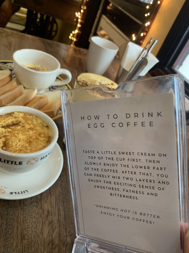 🇻🇳【胡志明的早晨，是從一杯熱騰騰的蛋咖啡開始☕】