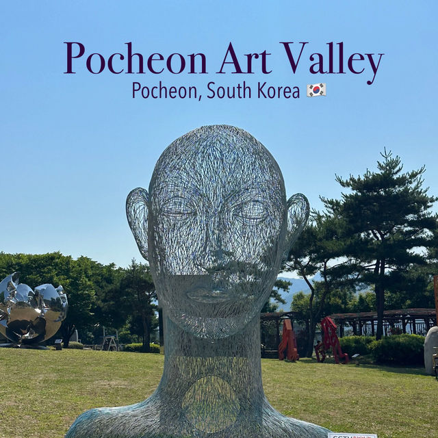 🇰🇷 Seoul Day Trip Idea | Pocheon Art Valley (포천아트밸리)