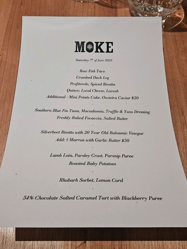 Refined Flavours and Thoughtful Curation at MOKE