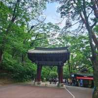 Climbed Munjangdae at Songnisan