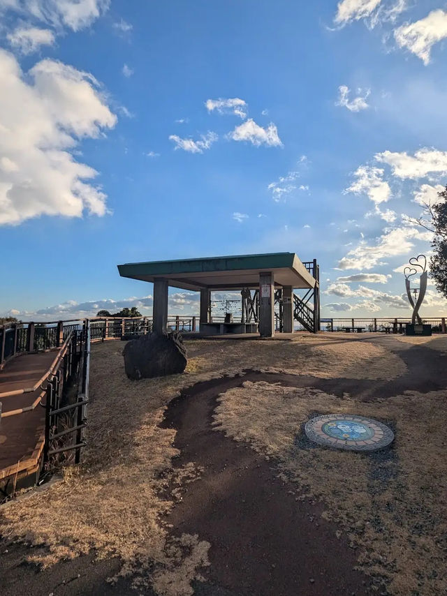 【恋人の聖地💑見江島展望台でハートの入り江を眺める旅】