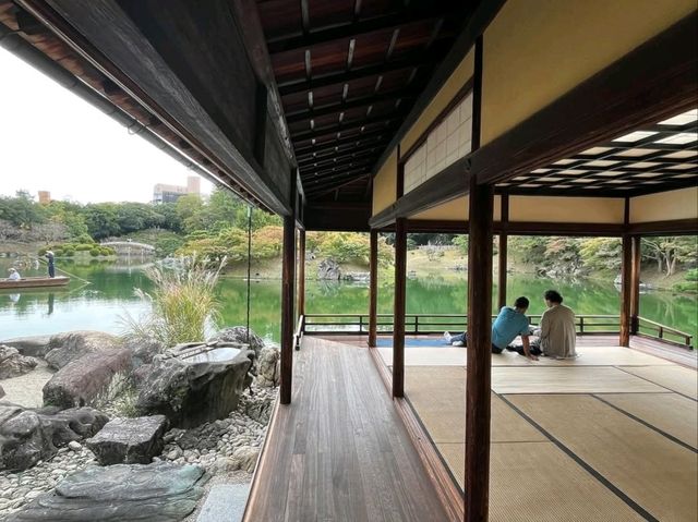 Peace & Pines at Ritsurin Garden