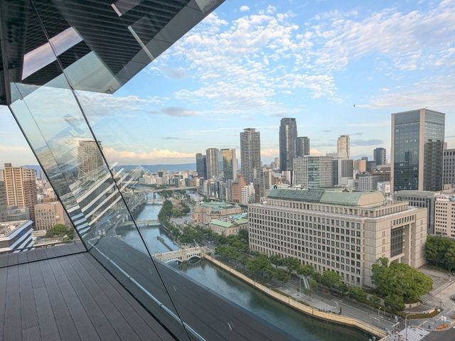 大阪 | 中之島無料的高空展望台 WowUs