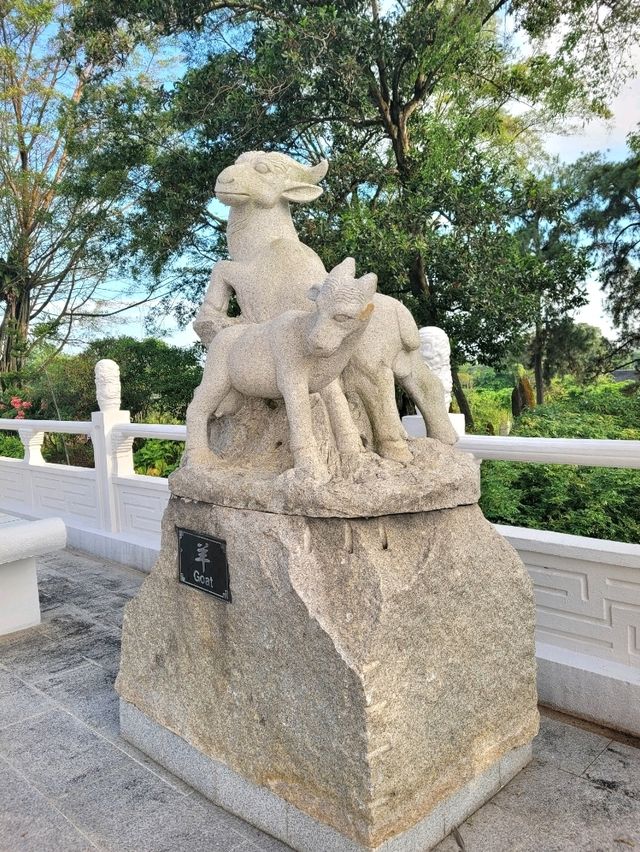 Meeting the Zodiac at Chinese Garden