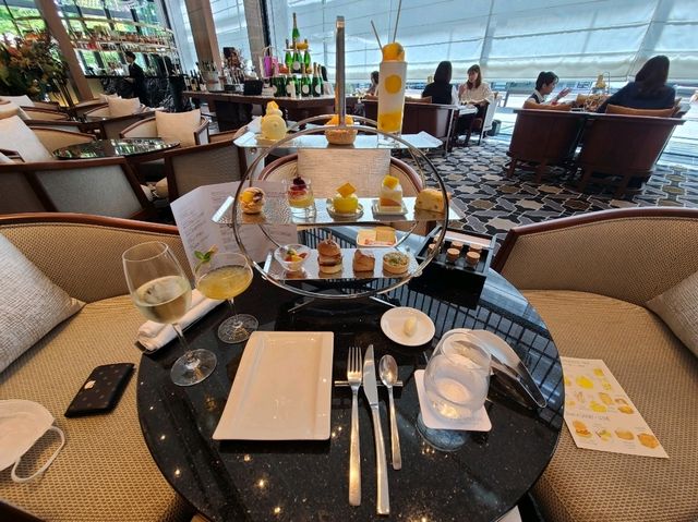 요코하마(横浜) THE UNION BAR&LOUNGE(더 유니온 바앤 라운지) 망고 애프터눈티