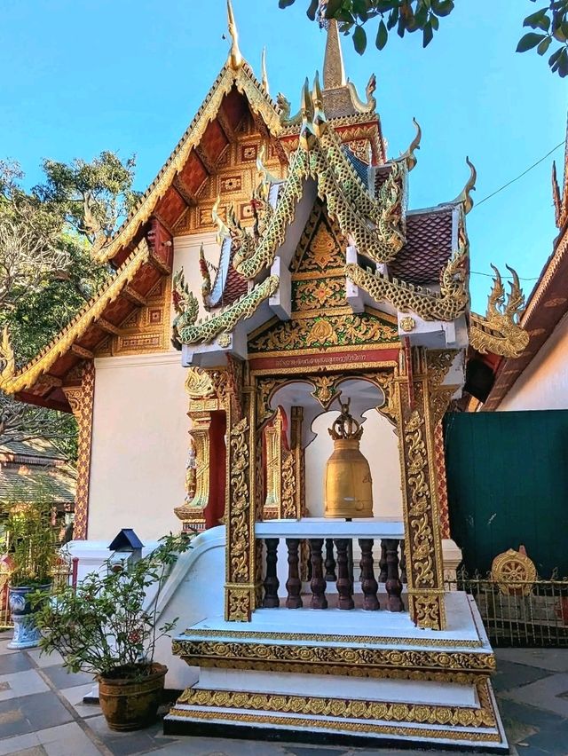 Walking Through Wat Phra That Doi Suthep in Chiang Mai