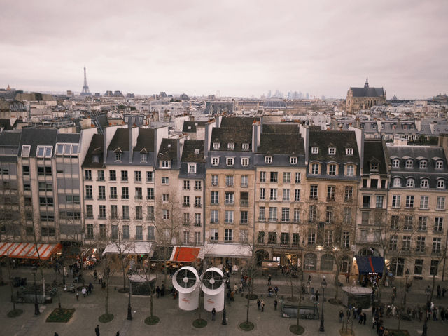 🎨 龐畢度藝術中心 Centre Pompidou｜巴黎的前衛和自由