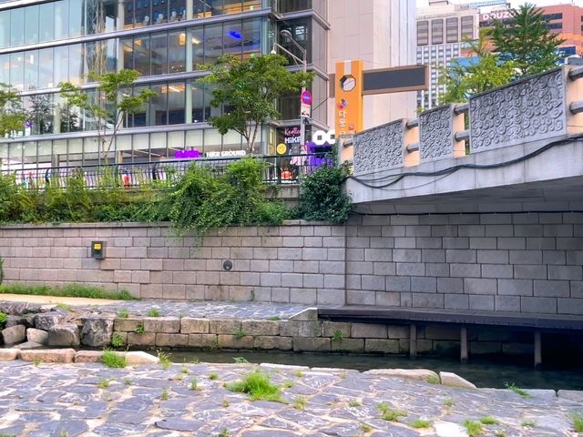 Cheonggyecheon Stream – A Peaceful Walk in the Heart of Seoul