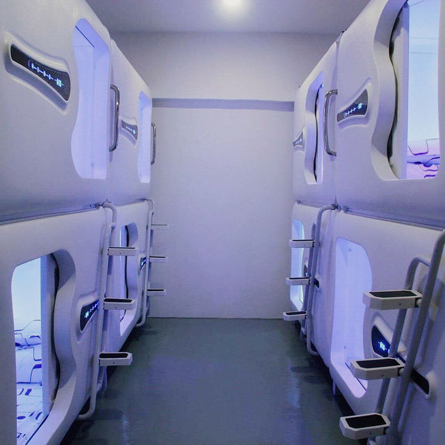 Futuristic Pods and Cozy Dimensions