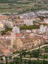 🏰🌿 “Layers of Legends: My Castle Walk Above Xàtiva” 🇪🇸✨