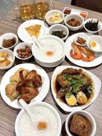 Once A Month Only - Teochew Porridge Buffet in a School