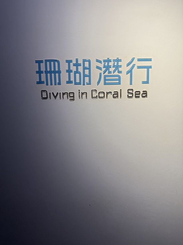 《桃園X park》珊瑚潛行：回到海的夢中。