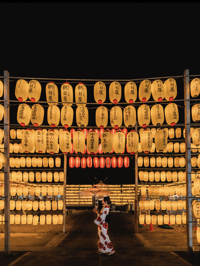 6,000灯の提灯🏮三重県『万灯みたま祭』 6,000灯の提灯🏮三重県『万灯みたま祭』