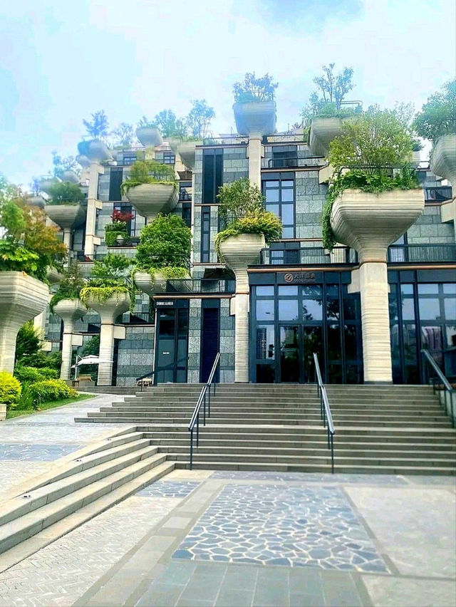 A Living Landmark at Tian An 1000 Trees Shanghai