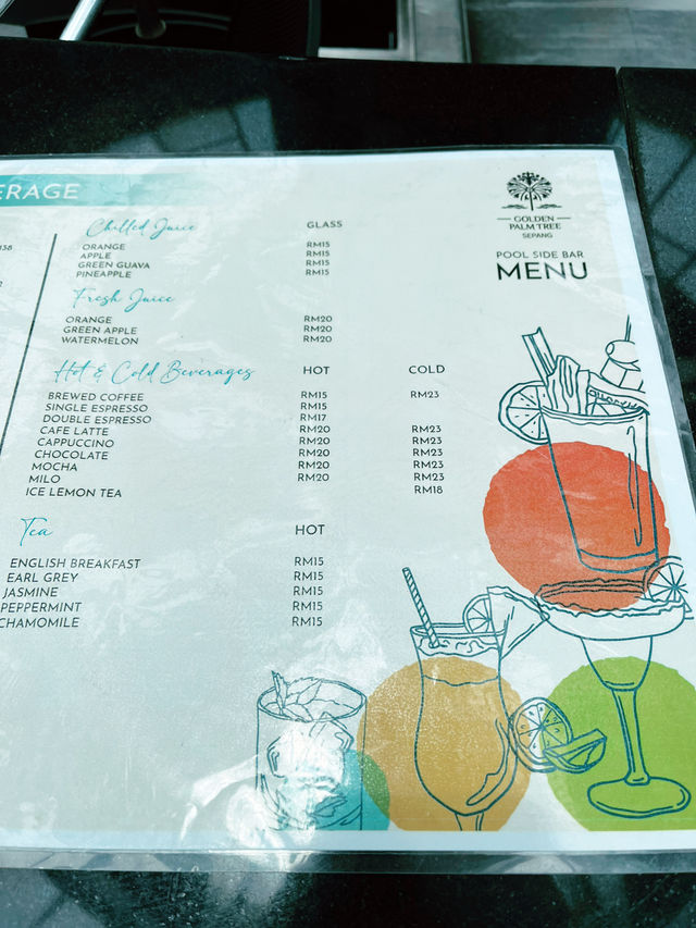 Chic Relaxation at the Golden Palm Sepang’s Poolside Bar