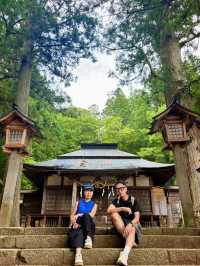 飛驒高山老街近郊的飛驒山王宮-日枝神社