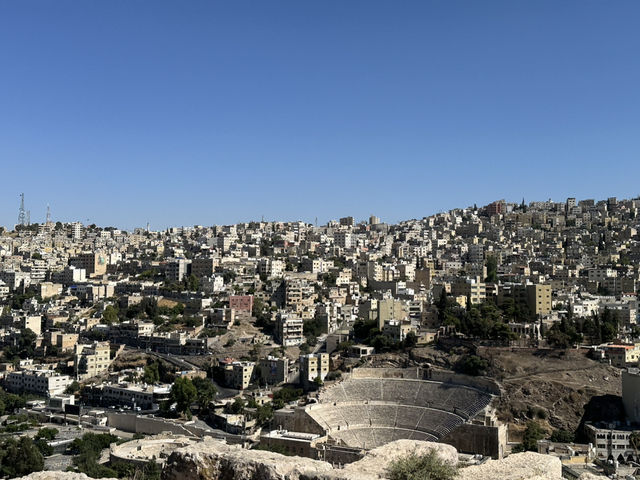 🌟 Amman Citadel Viewpoint – Amman, Jordan