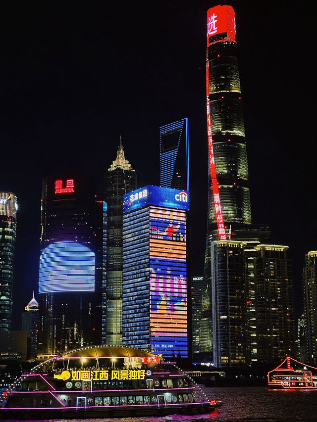 🌃上海看夜景必去外灘🤎