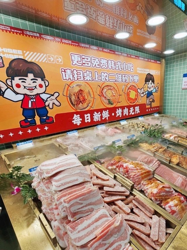 ร้านปิ้งย่างสุดคุ้มในเซินเจิ้น