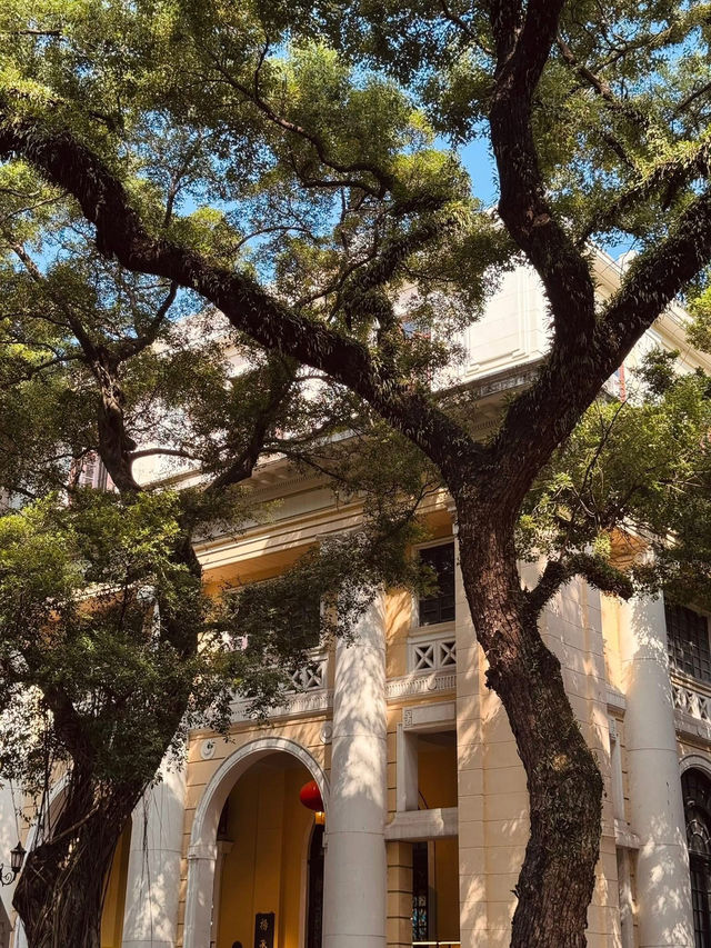Shamian Island. Guangzhou , chaina