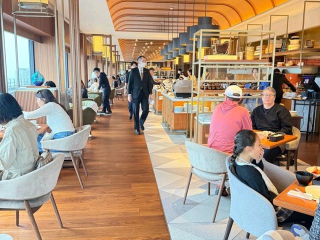 Breakfast at The Osaka Station Hotel