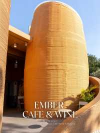 Ember Cafe & Wine: คาเฟ่สีอิฐย่านพระราม 9 🌋
