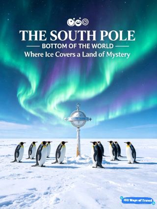 🐧❄️ THE SOUTH POLE — BOTTOM OF THE WORLD Where Ice Covers a Land of Mystery