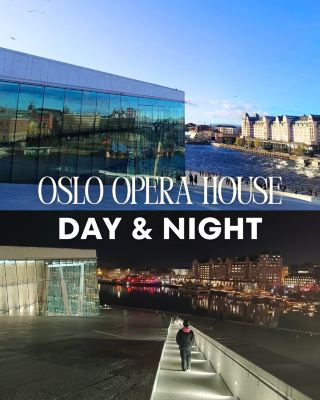 Oslo Opera House | Day&Night 🌙☀️