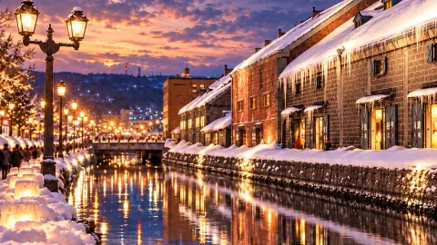 ❄️ Otaru — A small town in the middle of the snow, where you wish you could stop time by the canal 🤍🇯🇵 — traveler post in Sapporo