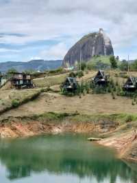 Pedra del Penol from Medellin 