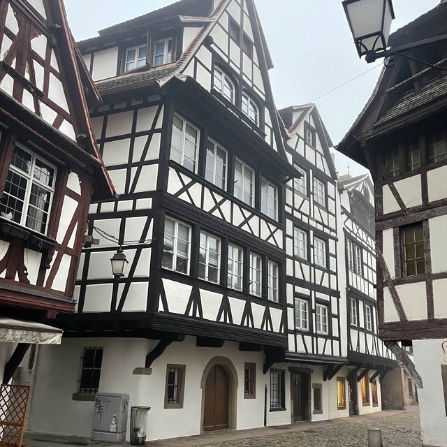 The picturesque houses of Strasbourg