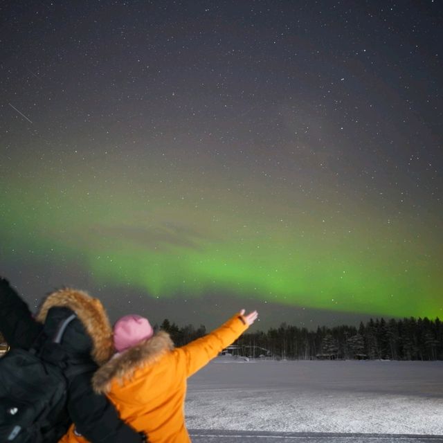 Northern lights dream come true. 