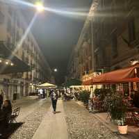 A night in Milan 
