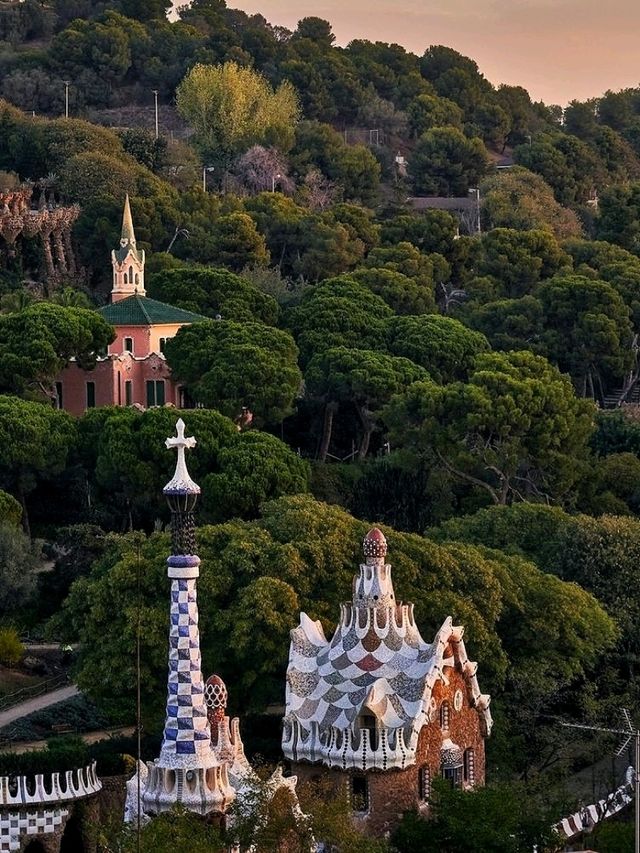 Park Güell: Gaudí’s Colorful Dream Overlooking Barcelona