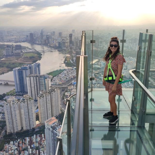 Climbing on top of Landmark 81 🇻🇳