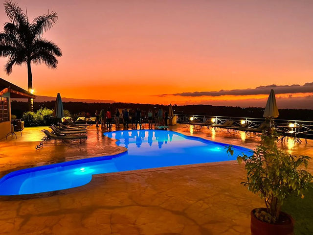 🌺 Trip Moment: Pink Flamingo Boutique Hotel – Where Tanzania Meets Italy