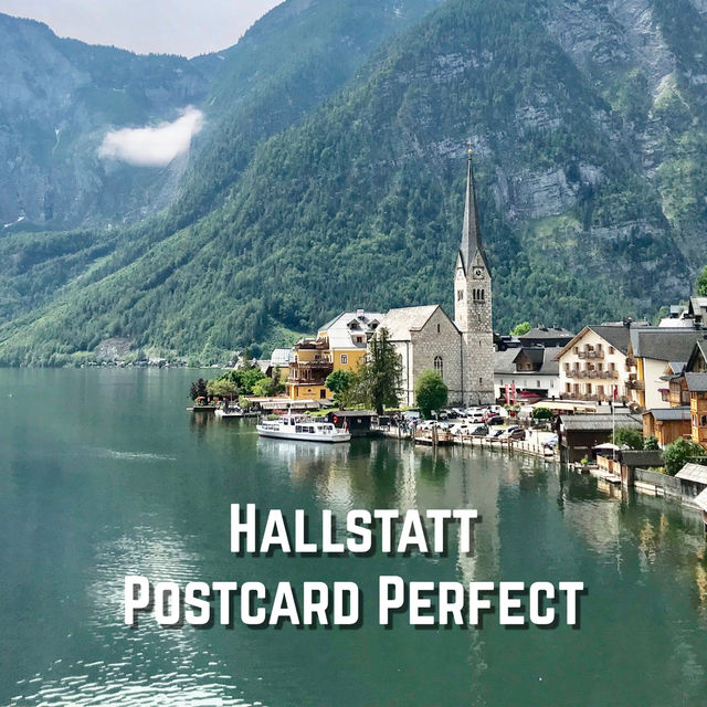 Hallstatt🇦🇹Postcard Perfect: A Dream Day🏔️🏞️ – Austria’s Lakeside Gem