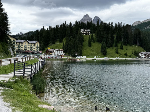 米蘇裡納湖畔的Grand Hotel Misurina住三晚 米蘇裡納湖畔的Grand Hotel Misurina住三晚