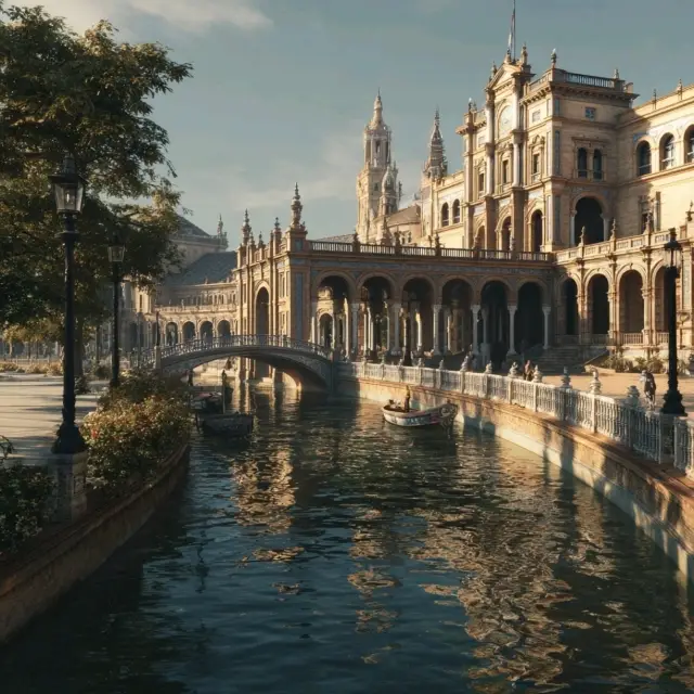 Sevilla has a special colour 🤯😍🎨