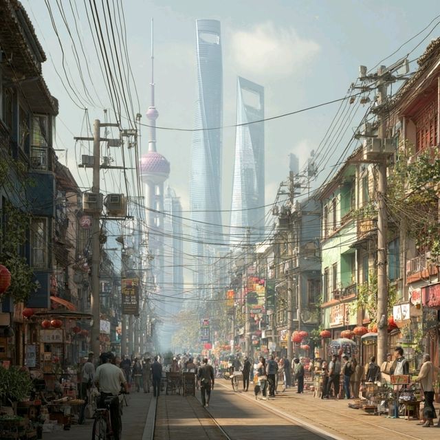 Shanghai’s Skyline✨ Beautiful and Mind-blowing 😍🤯