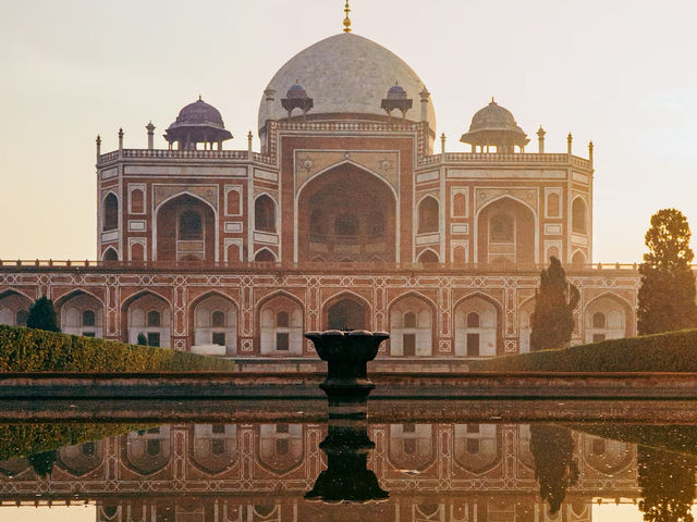 🍁 Taj Mahal – Autumn Softness & Marble Glow 🍁 Taj Mahal – Autumn Softness & Marble Glow